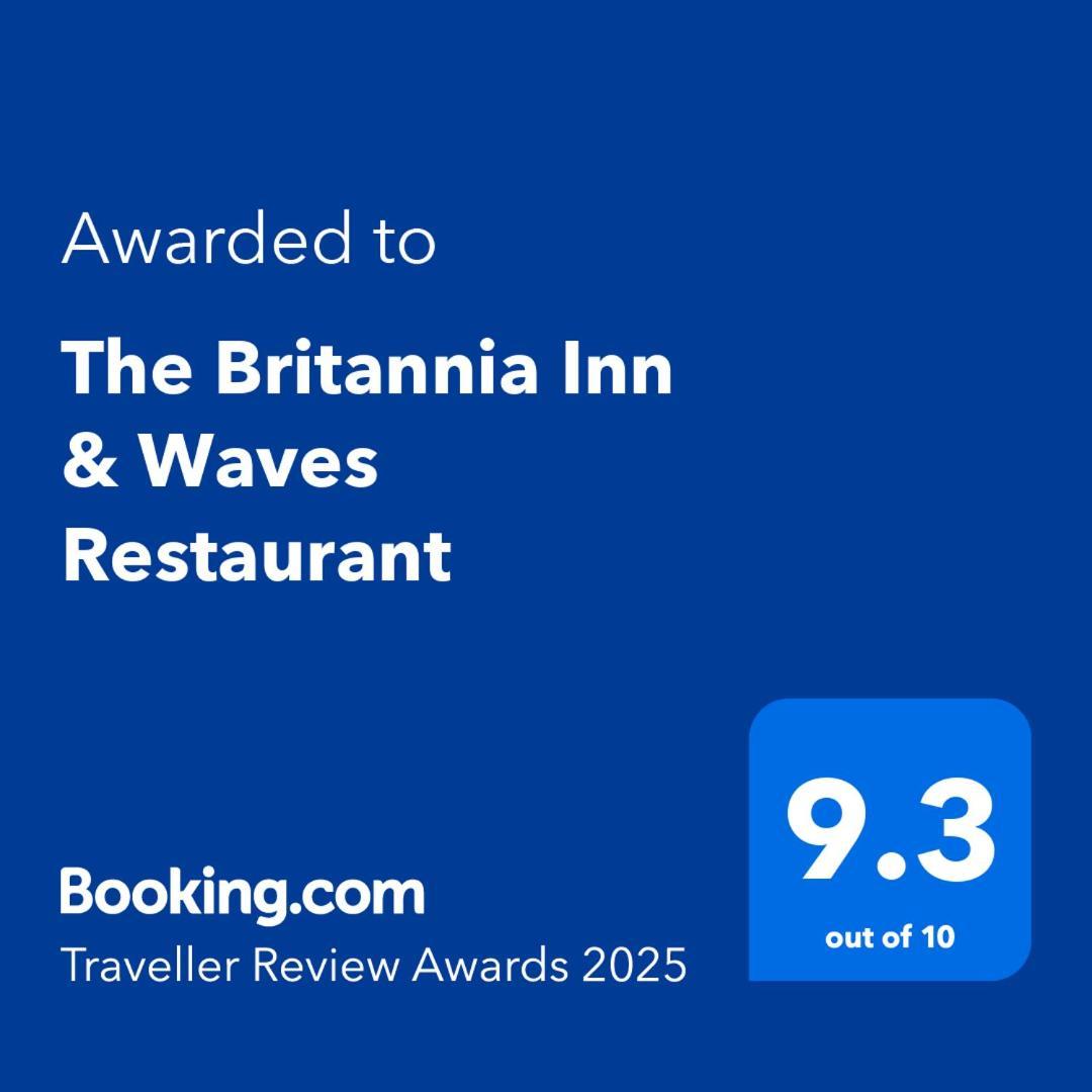 The Britannia Inn & Waves Restaurant St Austell Exteriér fotografie