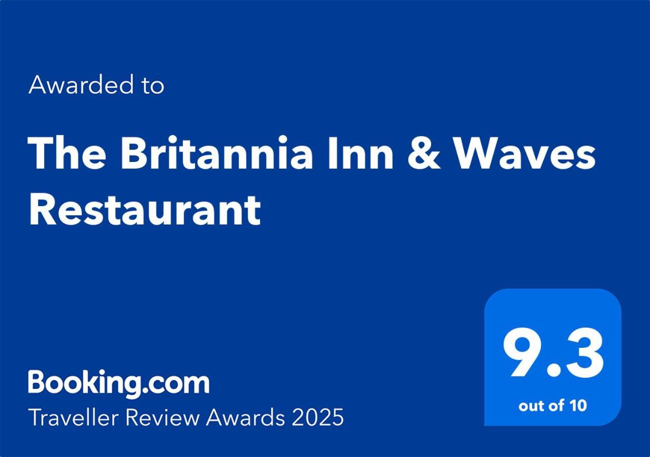 The Britannia Inn & Waves Restaurant St Austell Exteriér fotografie