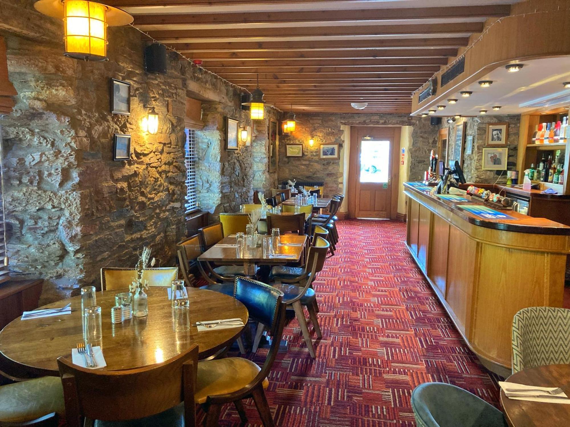 The Britannia Inn & Waves Restaurant St Austell Exteriér fotografie